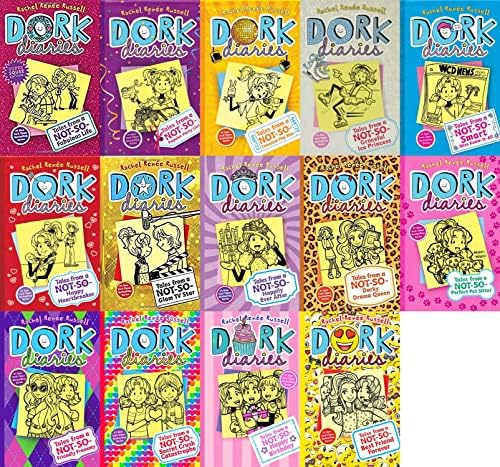Dork Diaries 18-Book Collection Set with Dork Diaries OMG! and 3.5