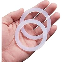 Litorange 8 PCS Replacement Spare Food Grade Silicone (Better Than Rubber) Gasket Seal Ring For Aluminium Stovetop…