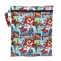 Bumkins Waterproof Wet Bag, Superman