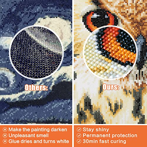 SMAPHY Diamond Painting Sealer 120ML, 5D Diamond Painting Glue