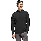 adidas Men's Ultimate365 Elevated Quarter-Zip Jacket, Black, Medium