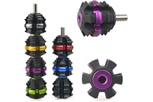 ZSHJGJR Archery Stackable Bow Stabilizer Ball Reduce Shock Absorber Balance Bar Vibration Damper Silencer for Recurve Compound Bow Hunting Shooting