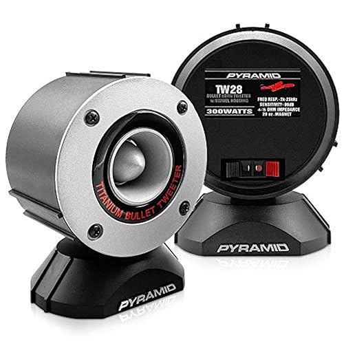 Pyramid 300 Watt Marine Tweeter Speaker Aluminum Bullet