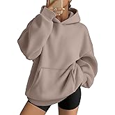 AUTOMET Womens Oversized Hoodies Fleece Trendy Sweatshirts 2026 Pullover