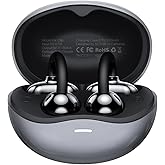 Clip on Ear Headphones OWS Hanging Earphones Ear Clip Wireless Earbuds AI Translation Earbuds Real Time,165 Language Translator Earbuds for Travel Learning Suitable for Small Ears and Eyeglass Wearers