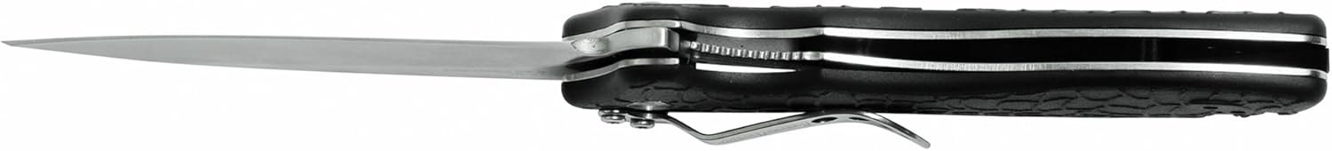 Kershaw Oso Sweet (1830) Folding Pocketknife with Satin-Finished 3.1-Inch 8Cr13MoV Stainless Steel Blade, Glass-Filled Nylon Handle, SpeedSafe Assisted Open, Liner Lock, Reversible Pocketclip; 3.2 OZ. , Black: Sports & Outdoors