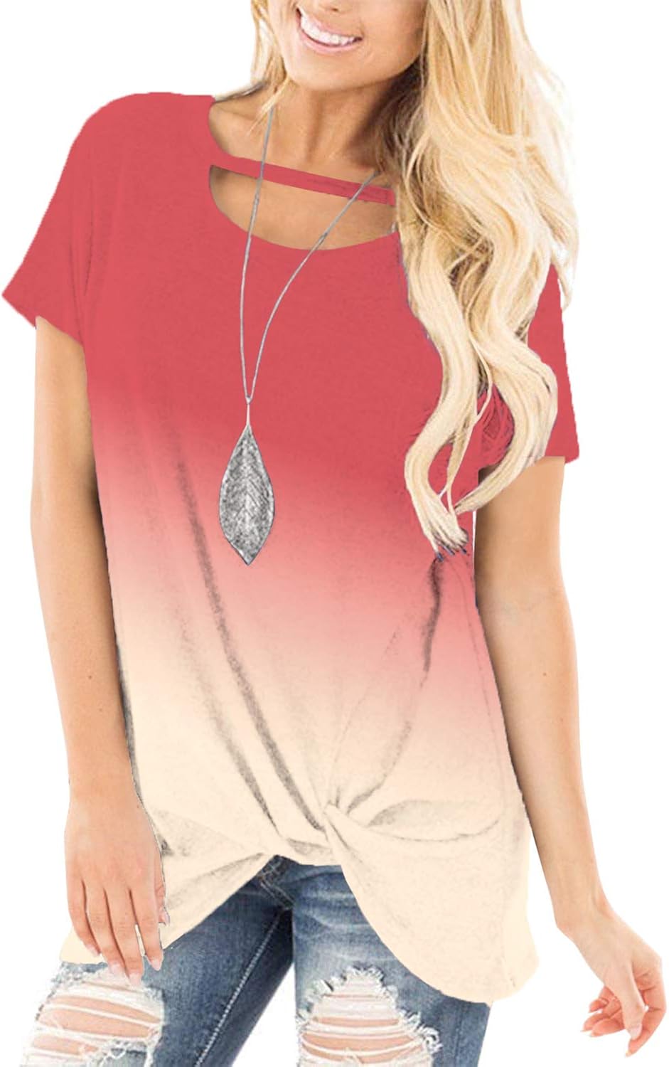 cute pink summer tops