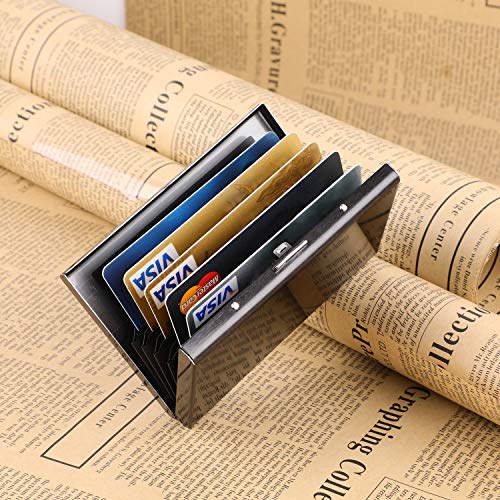 Best RFID Blocking Wallet for Men and Women, Secure Metal Card holder