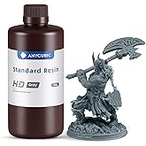 ANYCUBIC 3D Printer Resin, 405nm LCD UV-Curing 3D Resin, High Precision & Rapid Photopolymer Resin for LCD/DLP/SLA Resin 3D P