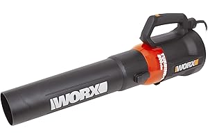 WORX WG521 12 Amp Turbine 800 CFM Electric Leaf Blower