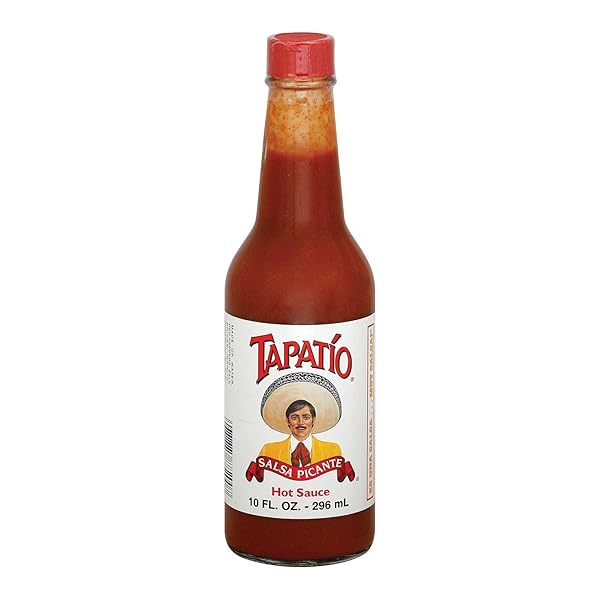 TAPATIO CONDIMENT HOT SAUCE, 10 OUNCE — 12...