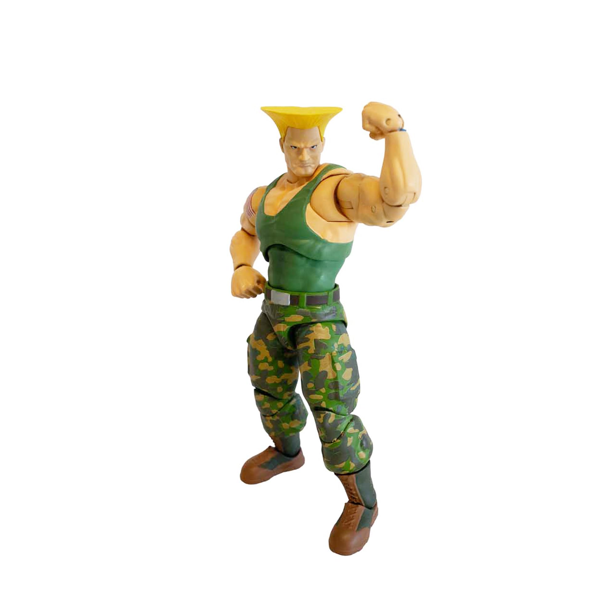 GUILE STREET FIGHTER 6" DELUXE COLLECTOR FIGURE