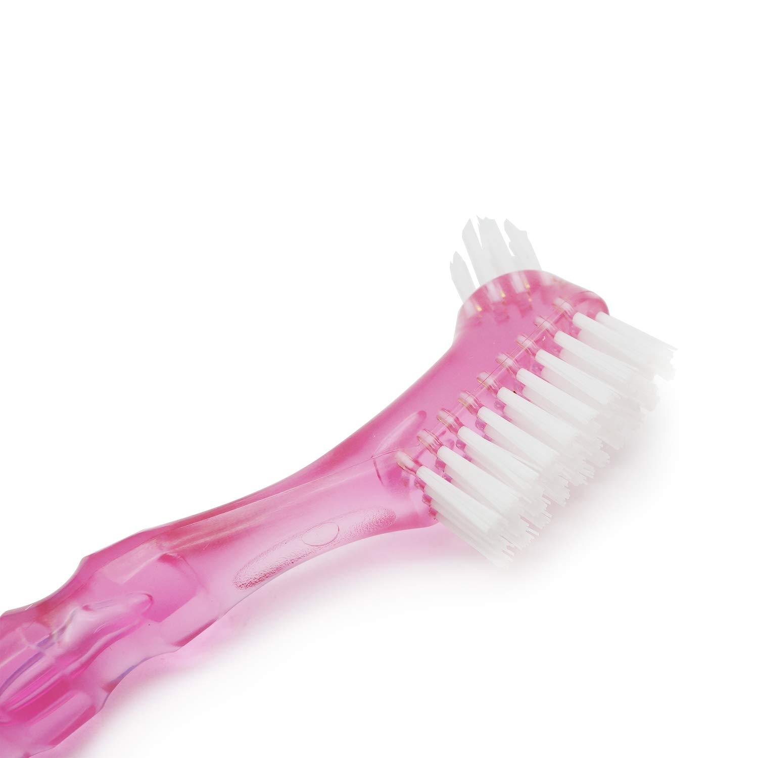 Uproll Denture Brush/False Teeth Brush and Tongue Cleaner Set Amethyst: Health & Personal Care