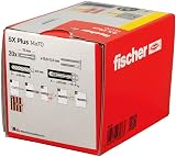 fischer SX Plus Expansion Wall Plug 14mm x 70mm Pack of 20 view 3