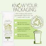 Simply Gentle Organic Cotton Pleats 100g - Ultra Soft Lint Free Baby Skincare view 7
