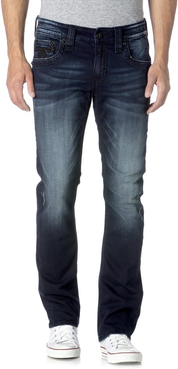 Rock Revival - Mens Nick Straight Jeans