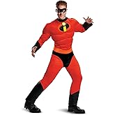 Disguise mens Mr. Incredible Classic Muscle Adult Costume