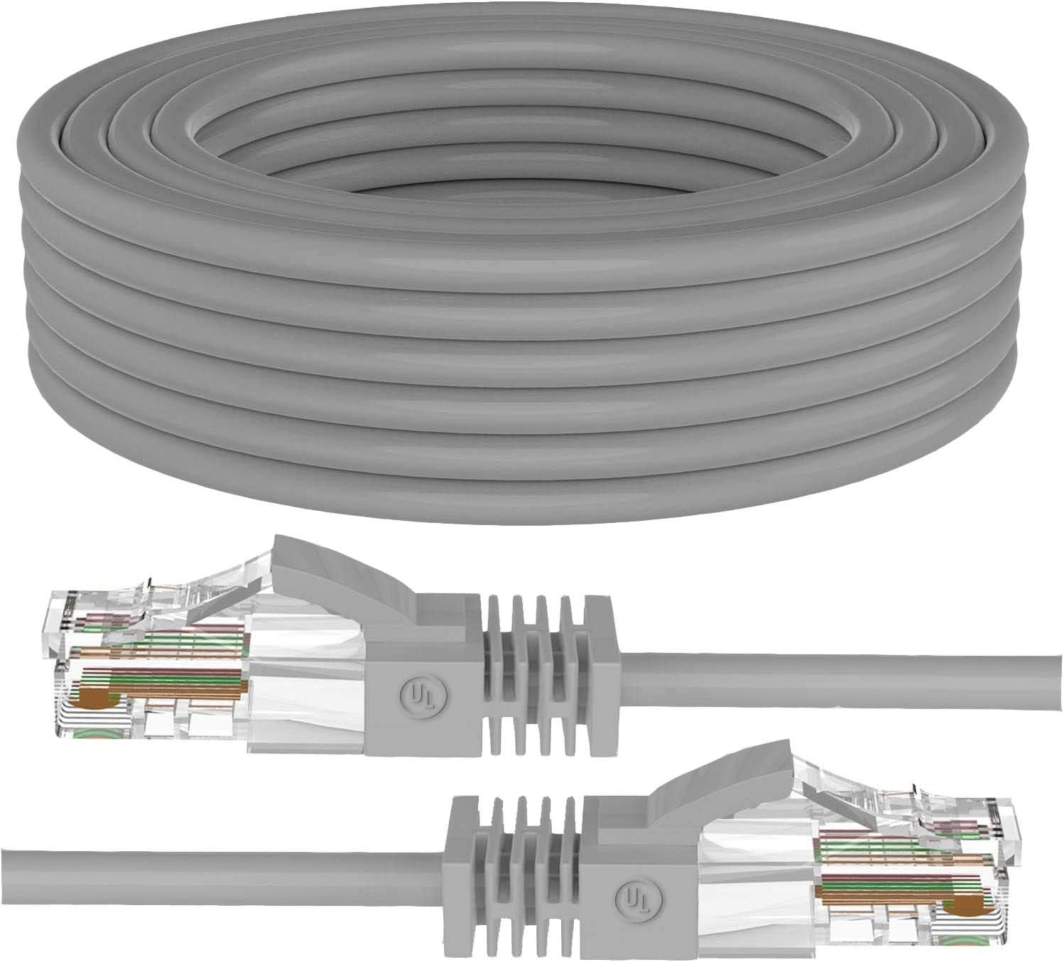MutecPower Cable de Red ethernet Cat5e con Conector RJ45-20 Metros: Amazon.es: Electrónica