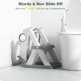 RABB 1ST 2in1 Potty Training Seat with Step Stool Grey view 7