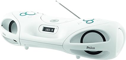 Boombox, PB140, entradas USB, MP3 e Bluetooth, 20W RMS, Bivolt, Philco