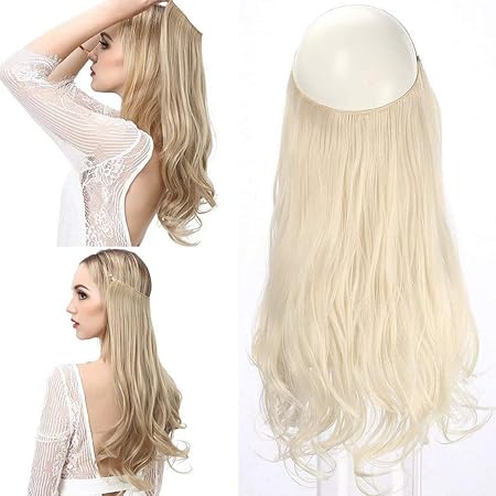 Remeehi Haarverlängerung, 51 cm, 18# Dark Ash Blonde
