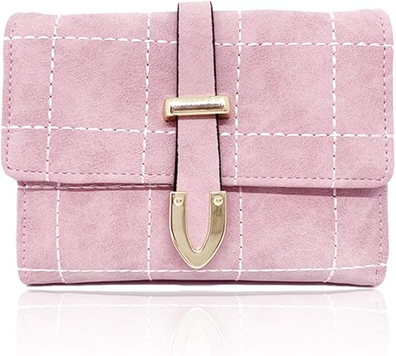 Amazon ナエライック 三つ折財布 レディース 小さい 財布 小銭入れ カード入れ コンパクト カードケース ピンク Naeraick 財布