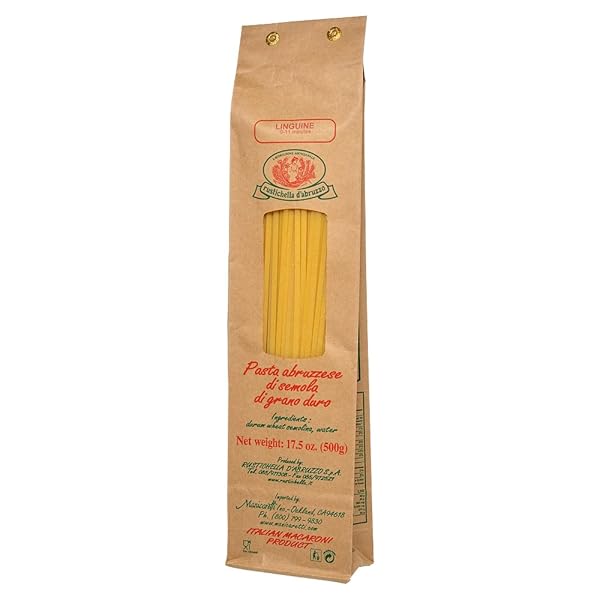 RUSTICHELLA D’ABRUZZO LINGUINE, 17.5 OZ