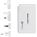 Type-C Power Delivery PD ,[Qualcomm certified QC 3.0] 3-port USB Charging Hub ,30W USB Type-C Wall Charger Travel Kit for the Macbook, Google Chromebook Pixel, Google Nexus 5X 6P iPhone/iPad more