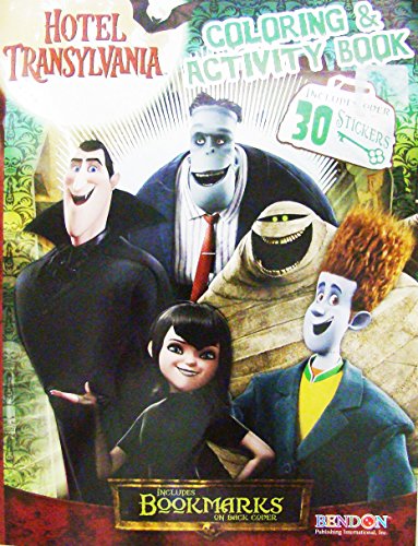 Hotel Transylvania Coloring & Activity Book with Stickers and Bookmarks