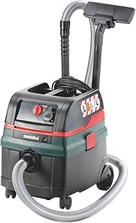 Metabo ASR25LSC/2 Allessauger ASR 25 L SC (602024000) mit elektromagnetischer Abrüttlung Karton, 1400 W, Schwarz, Grün