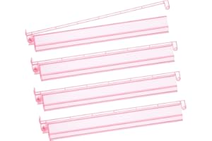 NIFLIRT Mahjong Racks with Pushers 4PCS Set Majiang Tile Holder Acrylic Mahjong Racks Accessories and Gifts