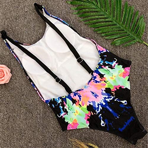 image for Balakie Swimsuit for Women, Sexy One Piece Bikini Push-Up Padded Swimw