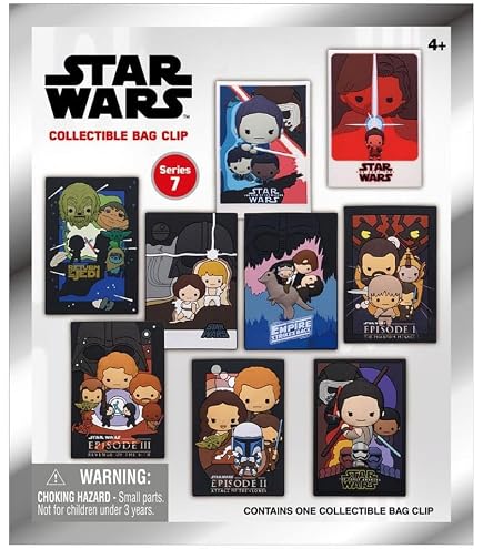Amazon.com: Star Wars Return of Jedi 3D Foam Bag Clip - Series 3