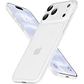 memumi Case for iPhone 18 Pro Ultra Thin 0.3mm Lightweight Minimalist | Matte Thin Case for iPhone 18 Pro, Ultra Slim Minimalist Design with Full Camera Coverage, Semi-Transparent Frosted White