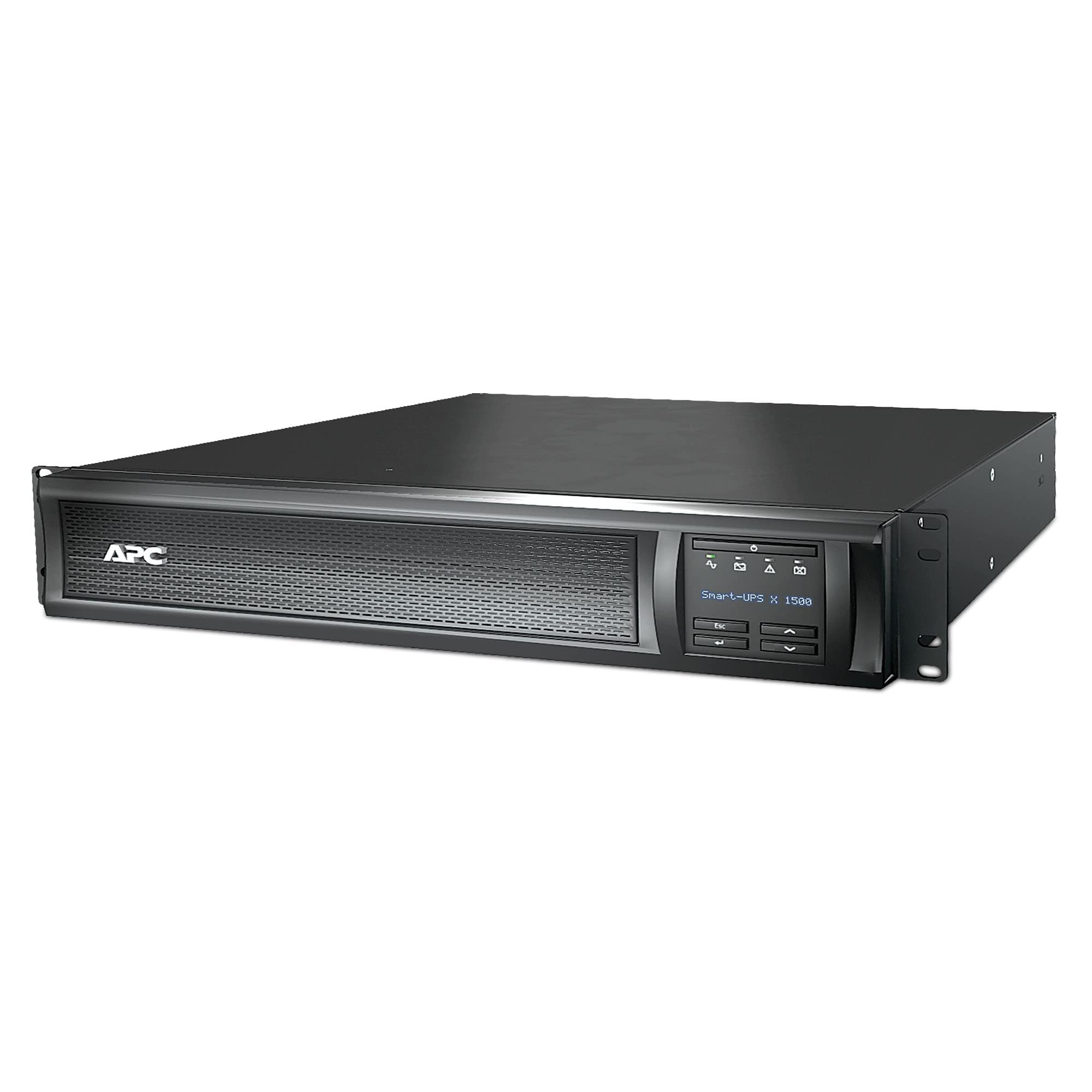 APC Smart-UPS X 1500VA Rack/Tower LCD 230V with Network Card, Black, SMX1500RMI2UNC