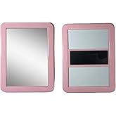 Magnetic Locker Mirror, 5"x7", Small Rectangular Mirror for The Back of Locker Doors, Suitable for School lockers, Work locke