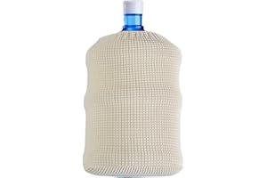 5 Gallon Water Jug Cover, Wide Elastic Water Dispenser Cover Dustproof Sun Protection Decorative Jug Protector for Home Hotel