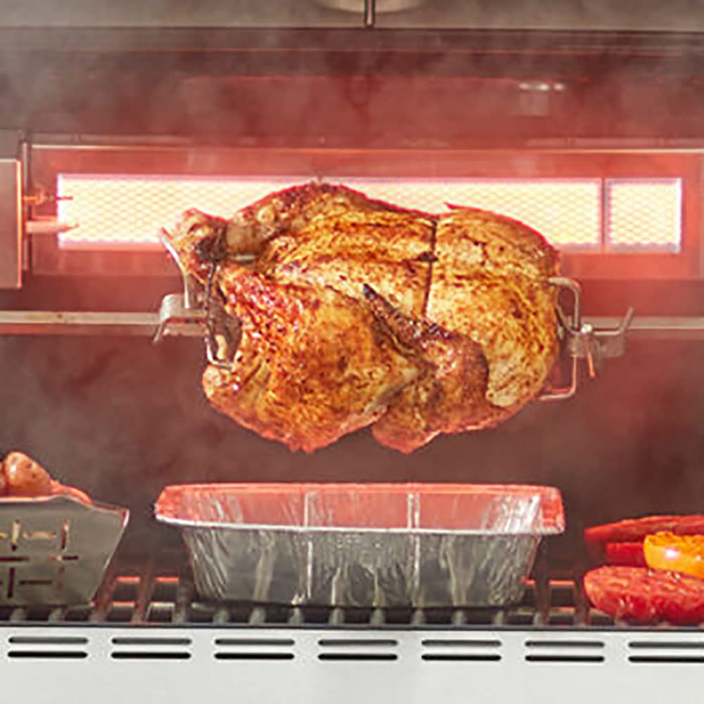 er Summit S460 BuiltIn Natural Gas In Stainless Steel Grill on