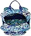Vera Bradley Women's Cotton Campus Backpack, Katalina Blues, One Size