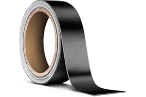 VViViD Black Matte Air-Release Adhesive Vinyl Tape Roll (1 Inch x 20ft)