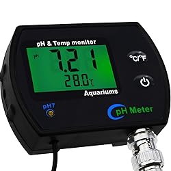 2-in-1 Combo pH & Temperature Meter Water Quality