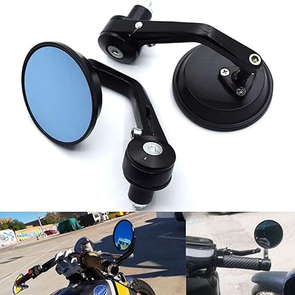 Amazon Com Fincos Cnc Motorcycle End Bar Side Mirror 7 8 Angle Adjustable Rearview Mirrors For Bmw C400x 18 R Ninet Pure Scrambler Racer K1600 Color Black Sports Outdoors