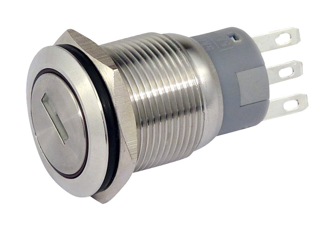 Blanko 207043 Key Switch Metal 19 mm Closer 1 x Opener