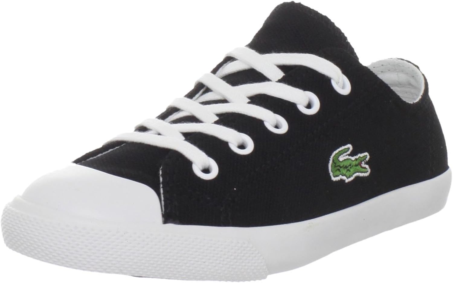 Lacoste L27 Sneaker (Toddler/Little Kid/Big Kid), Black