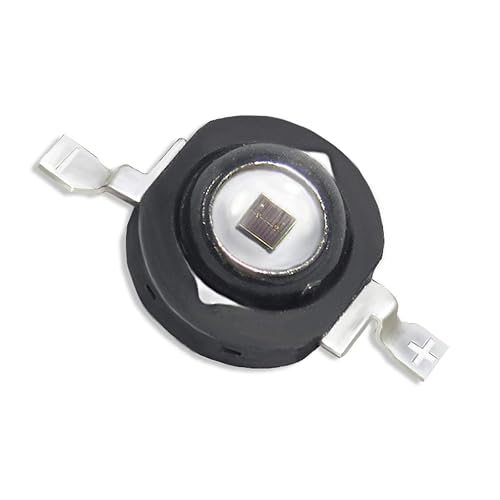 Infrared Computer Chip LEDGUHON 10Pcs 740nm Infrared Emitting Ir 3W High Power LED Chip Use ...