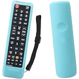 Custodia In Silicone Antiscivolo Per Telecomando Google TV Streamer 4K (Modello GY3LE) Con Cordino – Azzurro - 6