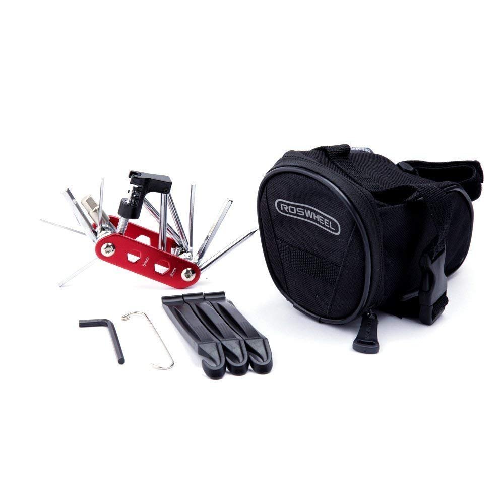 Buy WOTOW Bicycle Repair Set Bike Outdoor Seat Saddle Bag 14 in 1 Multi