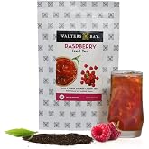 Walters Bay Raspberry Iced Tea, 18 Count, Gallon Sized Tea Bags, Wholesale Ceylon Tea, Unsweetened, Raspberry Flavored, 100% Hand Plucked, Black Tea