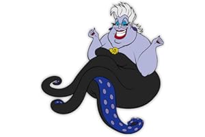 STS LITTLE MERMAID URSULA sticker decal 4" x 4"