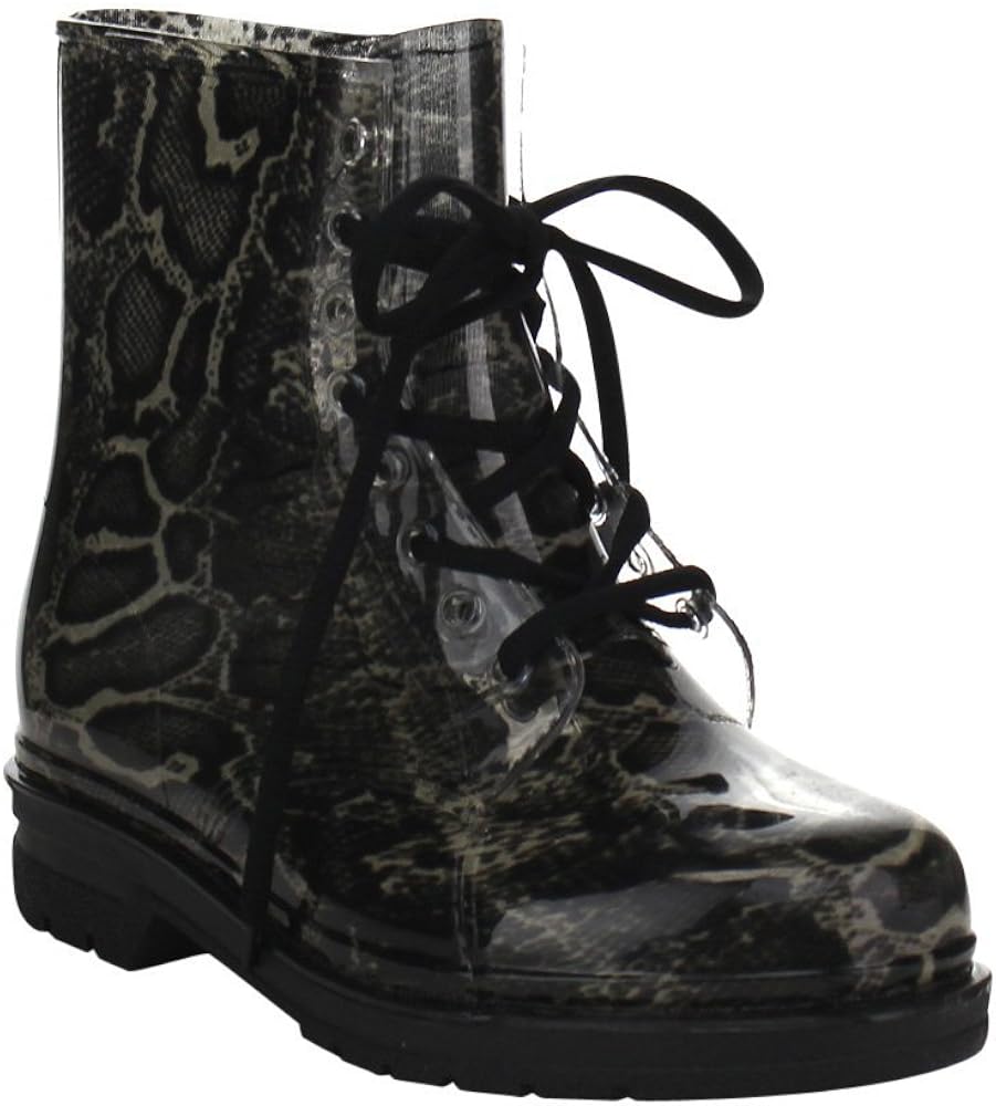 clear combat boots